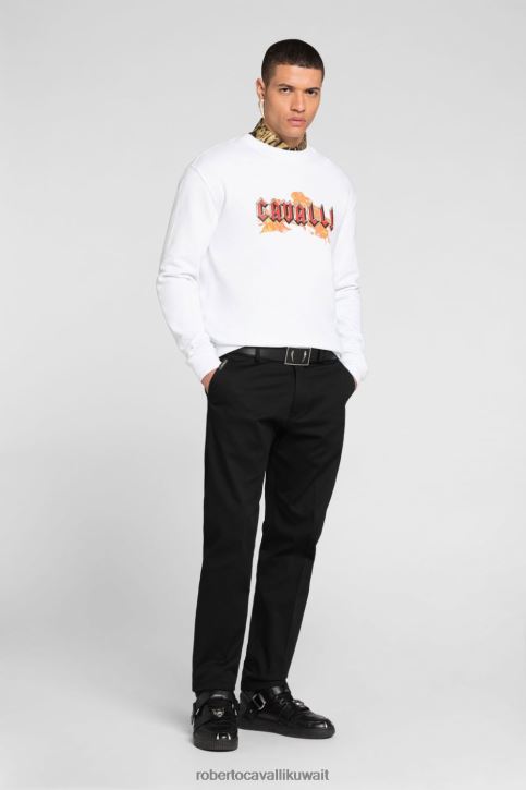 Roberto Cavalli رجال حار سترة بطبعة أسد اللهب ملابس 4H40H856