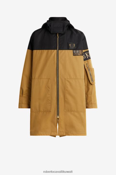 Roberto Cavalli رجال حار سترة بألوان أسنان النمر ملابس 4H40H940