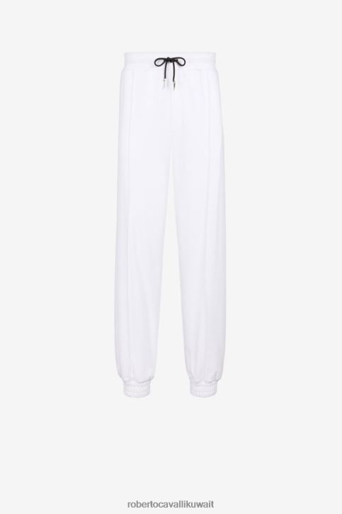 Roberto Cavalli رجال موضة بنطال رياضي قطن ملابس 4H40H999