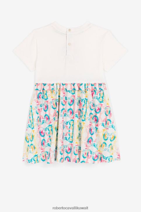 Roberto Cavalli فتيات 5575 هودي بطبعة مونوغرام وسحاب أمامي ملابس 4H40H1461