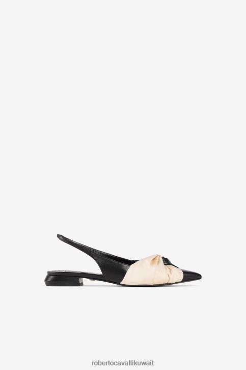 Roberto Cavalli نحيف فهد حذاء بكعب منزلق من الخلف بطبعة جاكوار من Le Pettegole أحذية 4H40H496