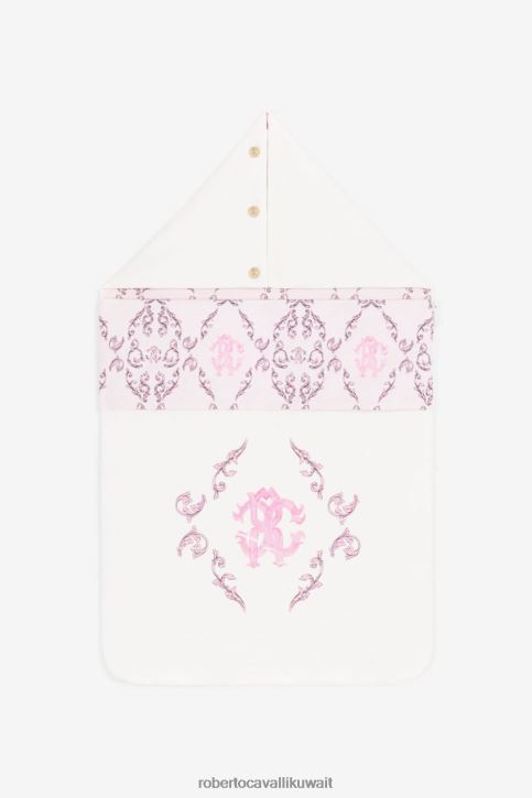 Roberto Cavalli فتيات لون القرنفل حرف RC وعش أطفال بطباعة تخريمية مُكَمِّلات 4H40H1245