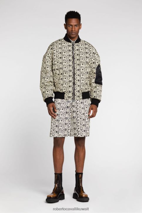 Roberto Cavalli رجال حار سترة جاكار RC الشعارية ملابس 4H40H894