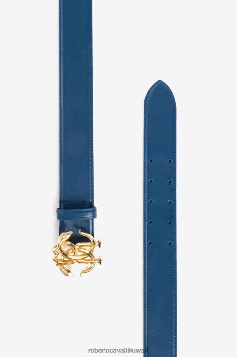 Roberto Cavalli رجال d0026 مرآة جلد الثعبان حزام مُكَمِّلات 4H40H1164