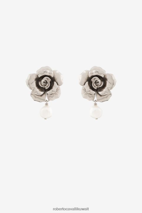 Roberto Cavalli نحيف d0227 أقراط الورد مُكَمِّلات 4H40H621