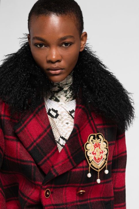 Roberto Cavalli نحيف d0227 أقراط الورد مُكَمِّلات 4H40H621