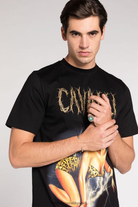 Roberto Cavalli رجال d0607 قلادة أسنان النمر مُكَمِّلات 4H40H1147