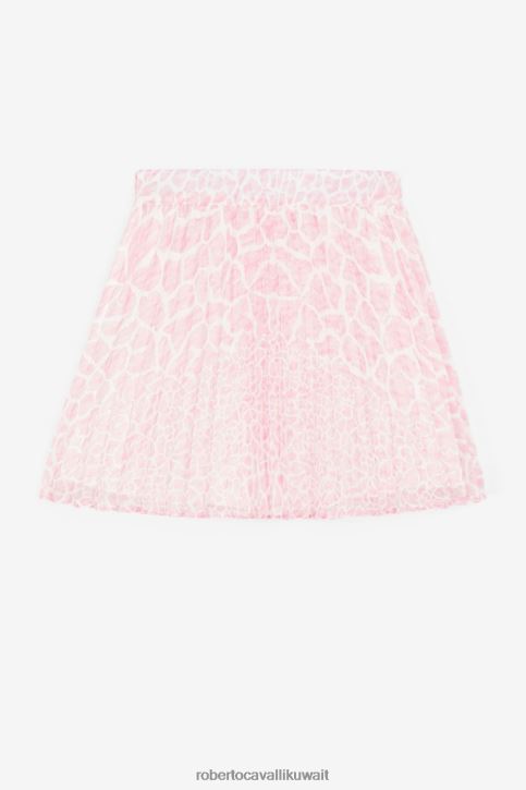 Roberto Cavalli فتيات mt026 تنورة بطبعة فراشة ملابس 4H40H1409