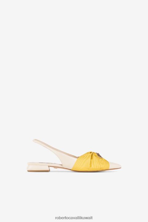 Roberto Cavalli نحيف t0029 صندل بتأثير جلد الثعبان أحذية 4H40H509