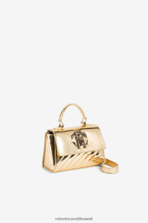 Roberto Cavalli فتيات أزرق طقم أطفال مطرز بشعار آر سي ملابس 4H40H1545