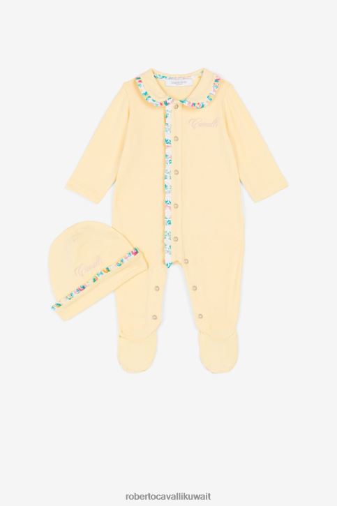 Roberto Cavalli فتيات 5575 مجموعة بيبي غرو بأكمام طويلة ملابس 4H40H1361